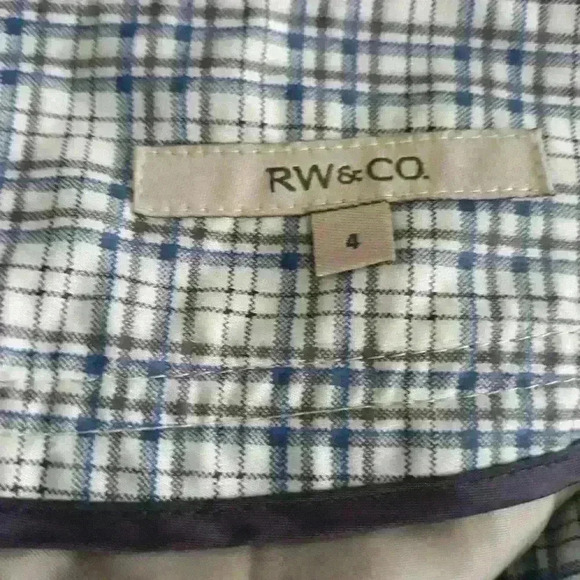 RW&CO sexy cocktail  party casual mini skirt size 4 in excellent condition - Picture 5 of 6